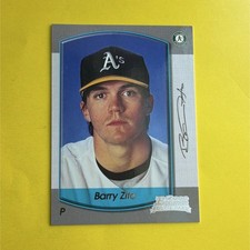 Bowman 2000 Barry Zito Rookie #419 Oakland Athletics Baseball Card. rookie card picture