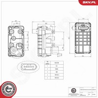 Esen SKV 95SKV515 Ladedruckregelventil FüR Hyundai KIA