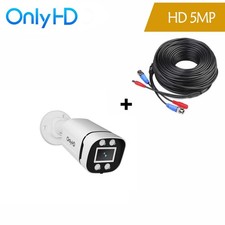 HD 5MP Home Outdoor CCTV Security 5MP AHD Camera Night Vision BNC Cable