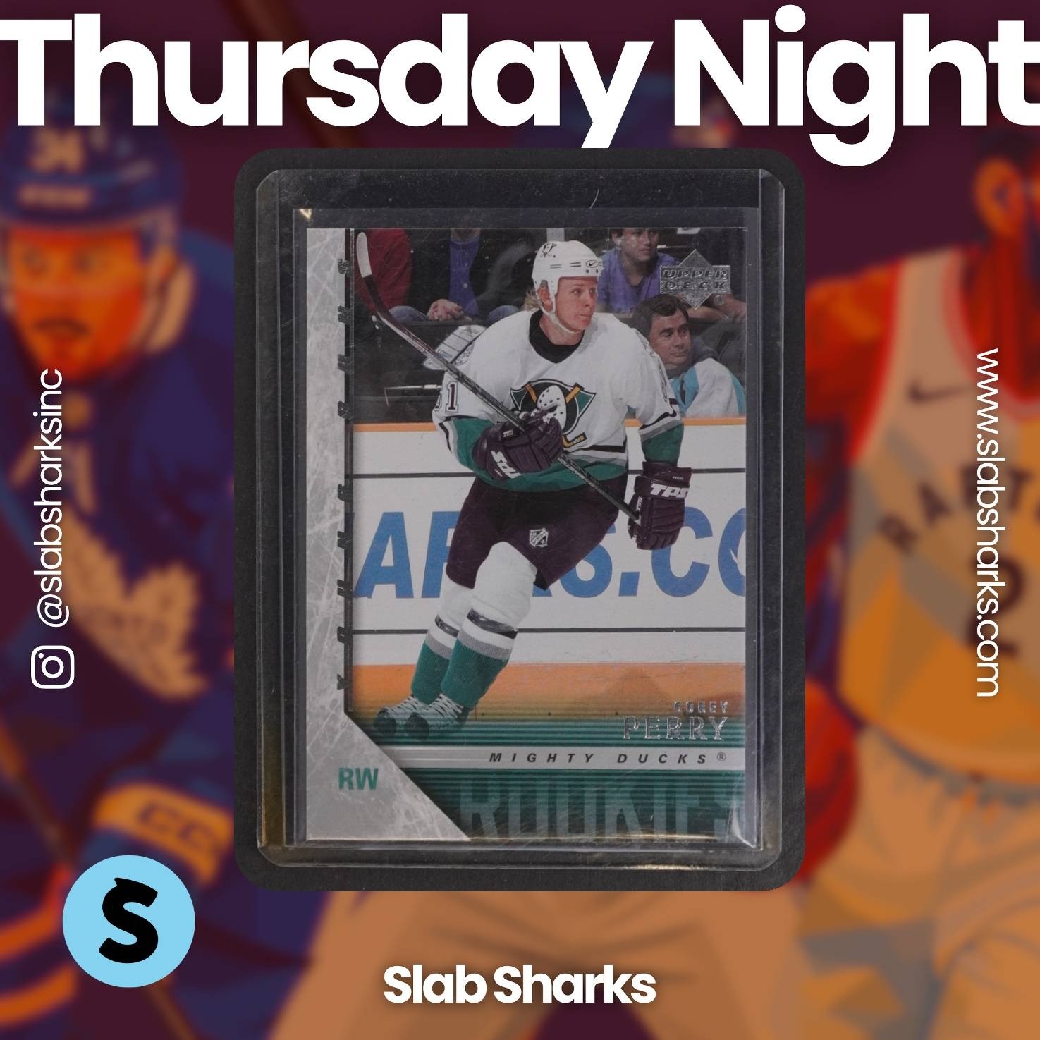 2005 UPPER DECK #204 COREY PERRY YOUNG GUNS RC ROOKIE