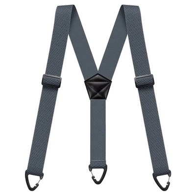 Suspenders for Men Heavy Duty, X Shape Back Hidden Suspender 1.5'' Under Clothing