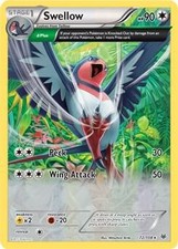 Swellow - 72/108 (XY Roaring Skies) #072/108 Non-Holo NM Pokemon - Deck Exclusiv