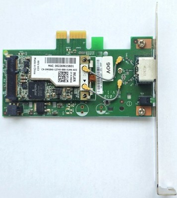 Dell TK208 Mini WLAN PCI-e Network Wireless Adapter WIFI Card MX846