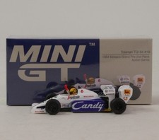 MINI GT Toleman TG184 #19 Ayrton Senna 2nd Monaco GP 1984 1/64 MGT01118-L