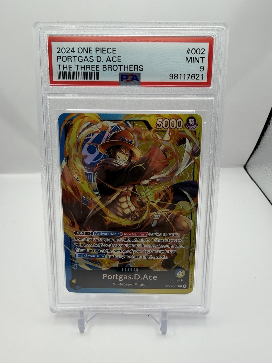 Portgas.D.Ace (002) ST13-002 Ultra Deck: The Three Brothers Foil