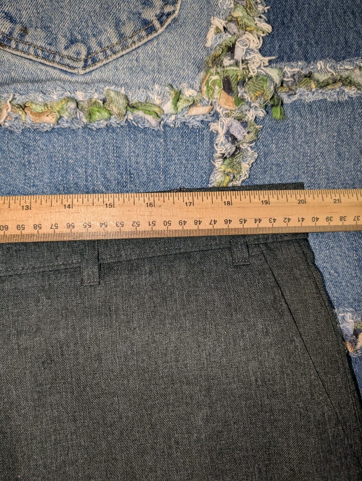 Levi Action Slacks Flat Front Dacron Polyester Da… - image 7