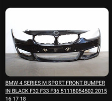 BMW 4 Series M SPORT FRONT BUMPER IN BLACK F32, F33 And F36 51118054502 2015