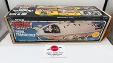 1982 Rebel Transport Complete   Box Unused Decals Sealed Bags Vintage Star Wars