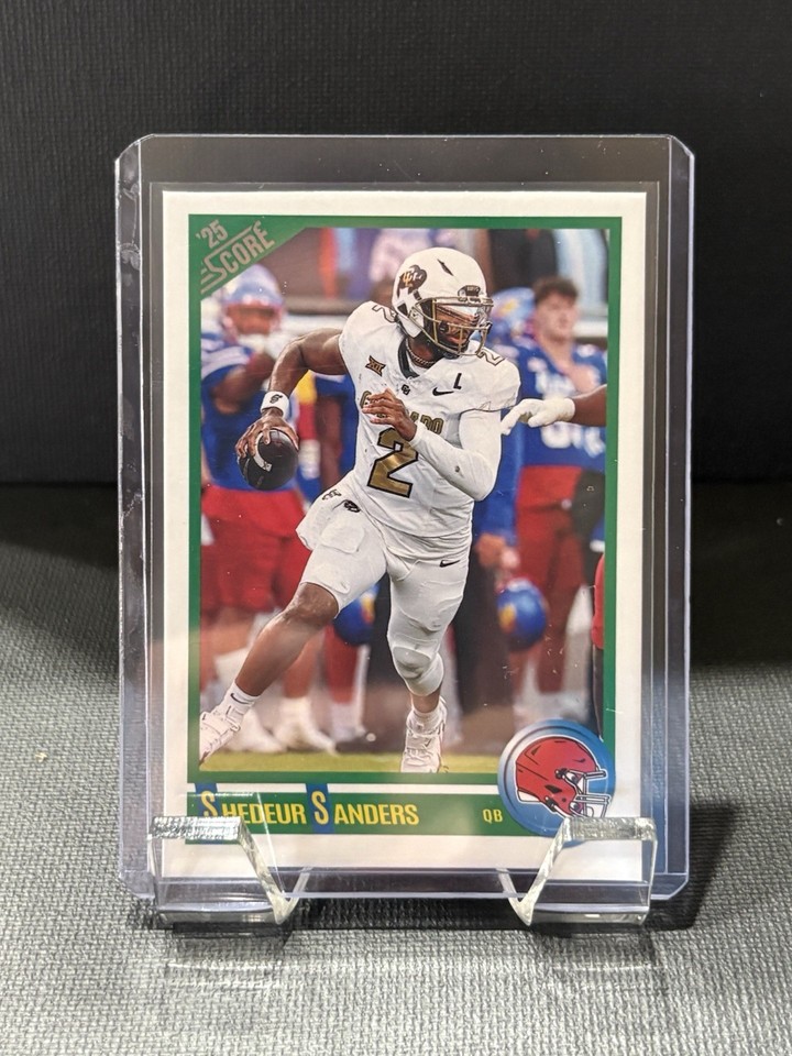 *Cards Damaged *2 Shedeur Sanders 2025 Score Anniversary #2 RC ...