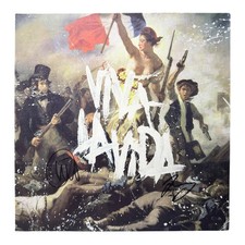 JONNY BUCKLAND WILL CHAMPION SIGNED COLDPLAY VIVA LA VIDA LP (ACG CERT AG17951)