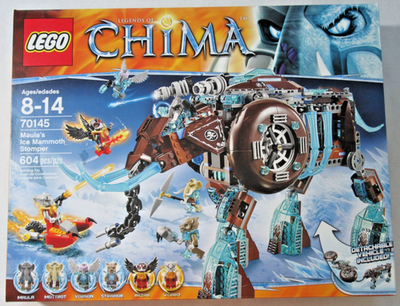 LEGO LEGENDS OF CHIMA: Maula's Ice Mammoth Stomper (70145) for