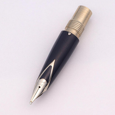 Sheaffer Imperial V-inlay Steel Nib Unit - Grey, Broad (New Old Stk, Australia)
