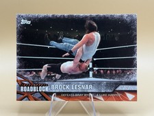 Brock Lesnar 2017 Topps WWE Road to Wrestlemania #40 Trading Card FREE SHIPPING