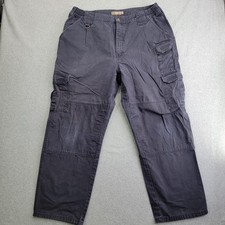 5.11 Tactical Pants Mens 38x30 Charcoal Gray 74251 Cargo D-Ring Reinforced Knees