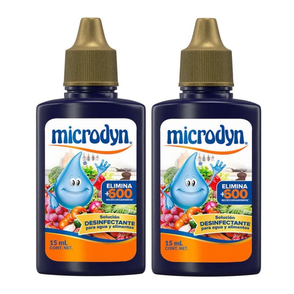 Microdyn Liquid Concentrate Vegetable Wash 15 Ml in Package