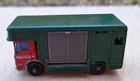 MATCHBOX LESNEY No.17 1969 AEC ergocab HORSE BOX in red and green fair condition