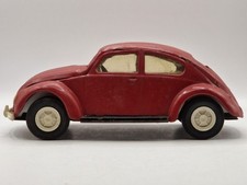 Tonka VW Käfer Rot Massiv Metall Modell 1:18 Blechspielzeug Volkswagen USA Bug
