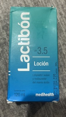 Lactibón pH 3.5 Lotion Cleanser   120ml | Soap-Free Gentle Formula | Medihealth