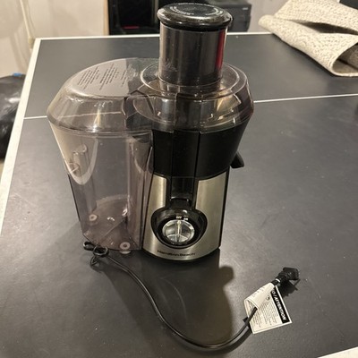 Hamilton Beach 800W Juicer Machine Big Mouth 3  Feed Chute Easy Clean Black
