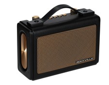 Rockville GlideTone Vintage Style Portable Home Bluetooth Speaker Loud Clear