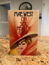 Mae West ON SEX HEALTH & ESP 1975 FIRST Edition Hardcover w/DJ W.H. Allen UK