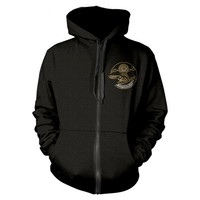 Hawkwind - In Search Of Space Black Hooded Sweatshirt With Zip Small