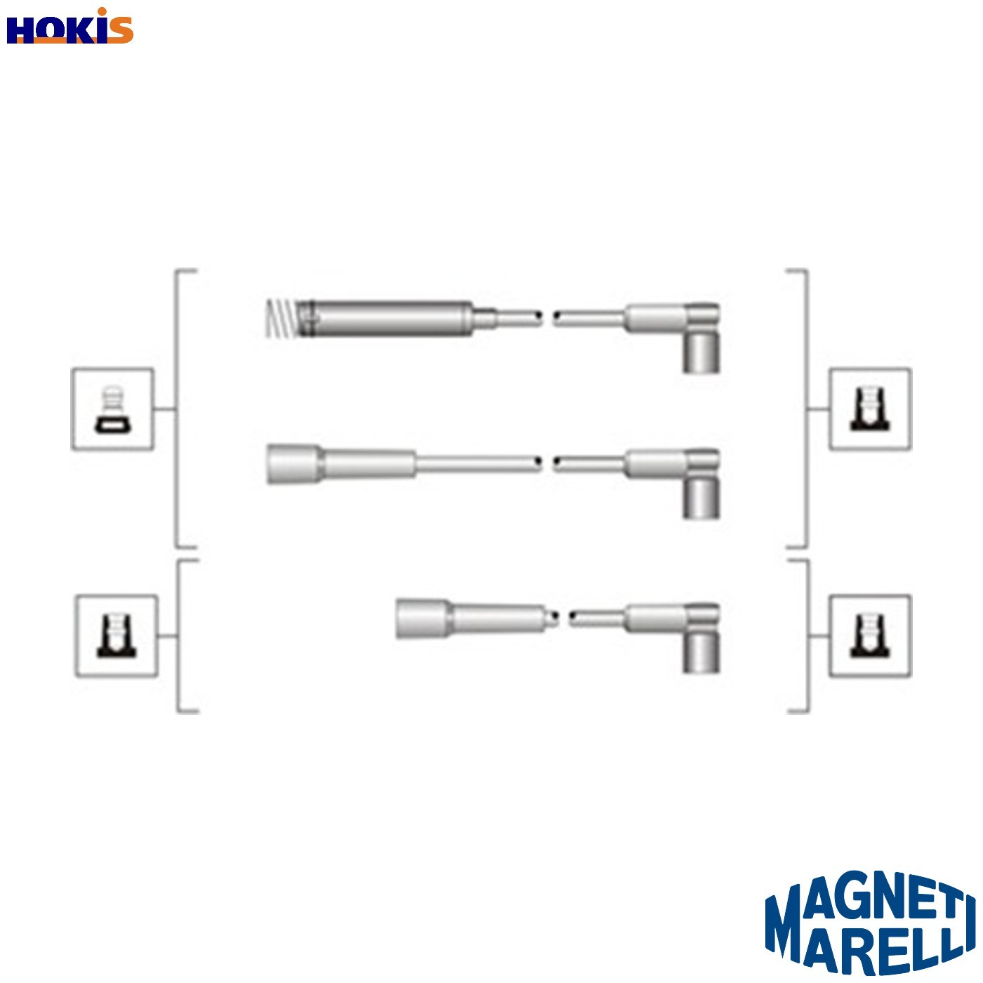 IGNITION CABLE KIT 941319170072 FOR VAUXHALL CARLTON/Mk/II/III NOVA/Hatchback - Image 6