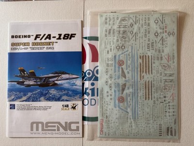 Meng F/A-18F Super Hornet 1/48 LS-013 Part Sprues