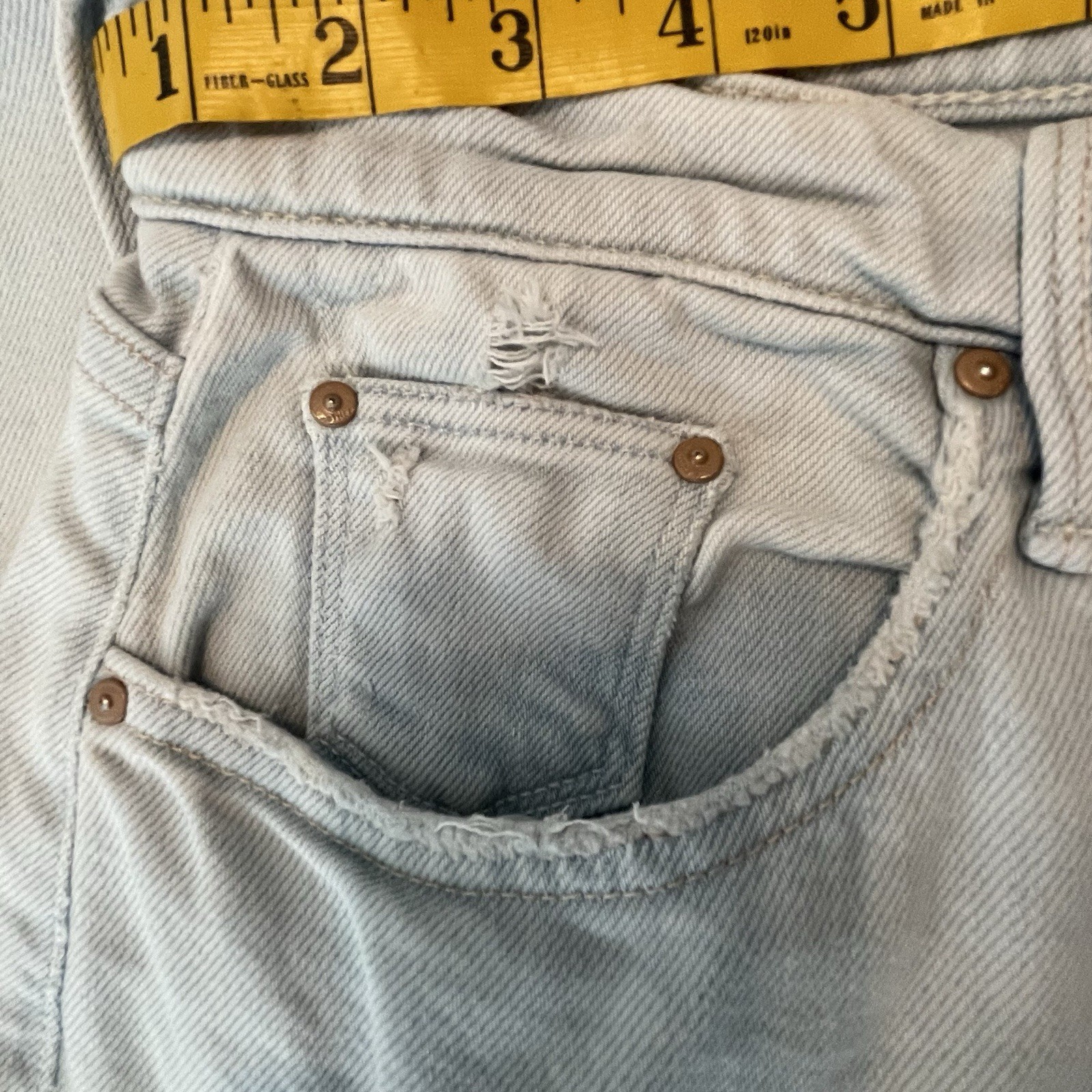 $265 MOTHER The PIXIE TOMCAT ANKLE Button Light P… - image 15