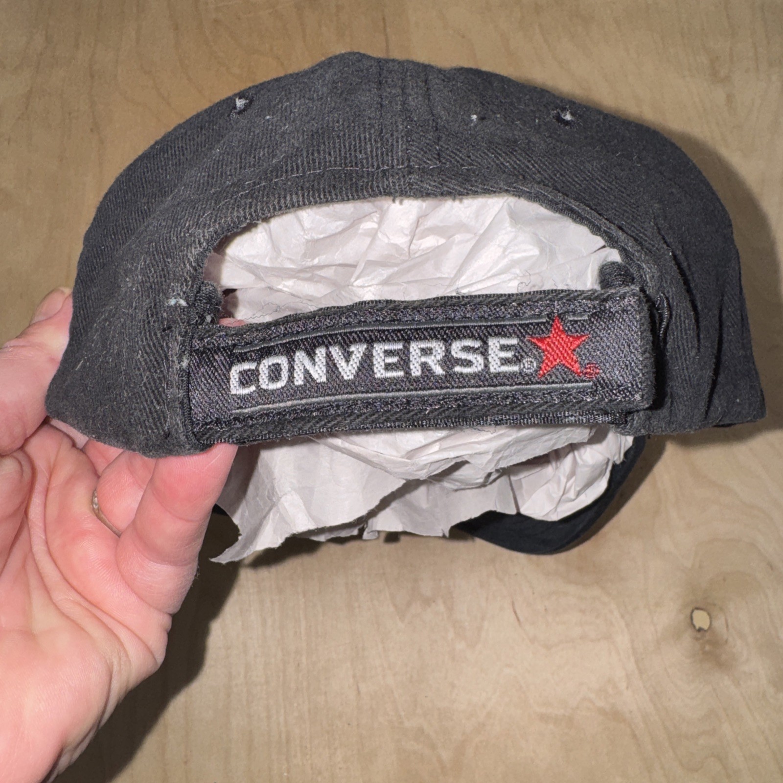 Converse Logo Black Baseball Cap - image 3