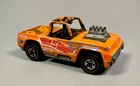Hot Wheels Redline Baja Bruiser Flying Colors #5 Orange 1973