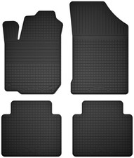 Gummifußmatten für: Toyota Verso-S (bj. 2010-2015) Schwarz Automatten 4-tlg set