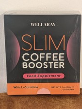 Wellaray Slim Coffee Booster + L-Carnitin Nahrungsergänzungsmittel 20 …
