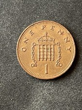 GB Queen Elizabeth II  1988 1 Penny VF- 35