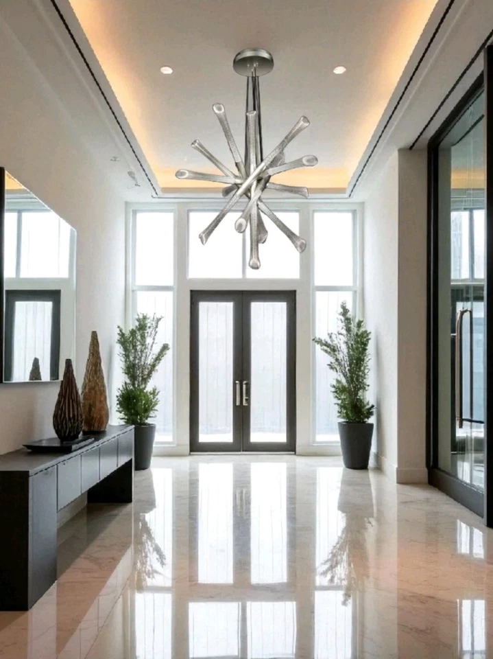 Lámparas Fine Art Catalizador 40 pulgadas 14 luces araña 795240LD Foto 3 de 3