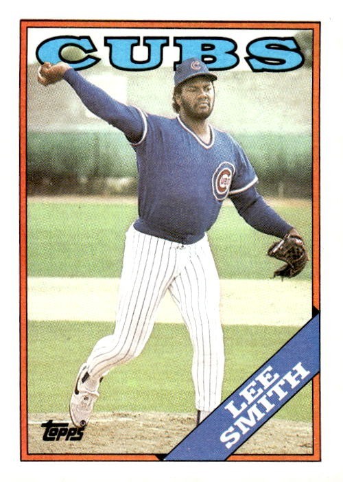 1988 Topps #240 Lee Smith Chicago Cubs HOF