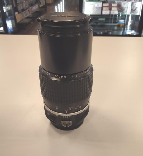 NIKON Telephoto Lens Model Number AI NIKKOR 200MM F4