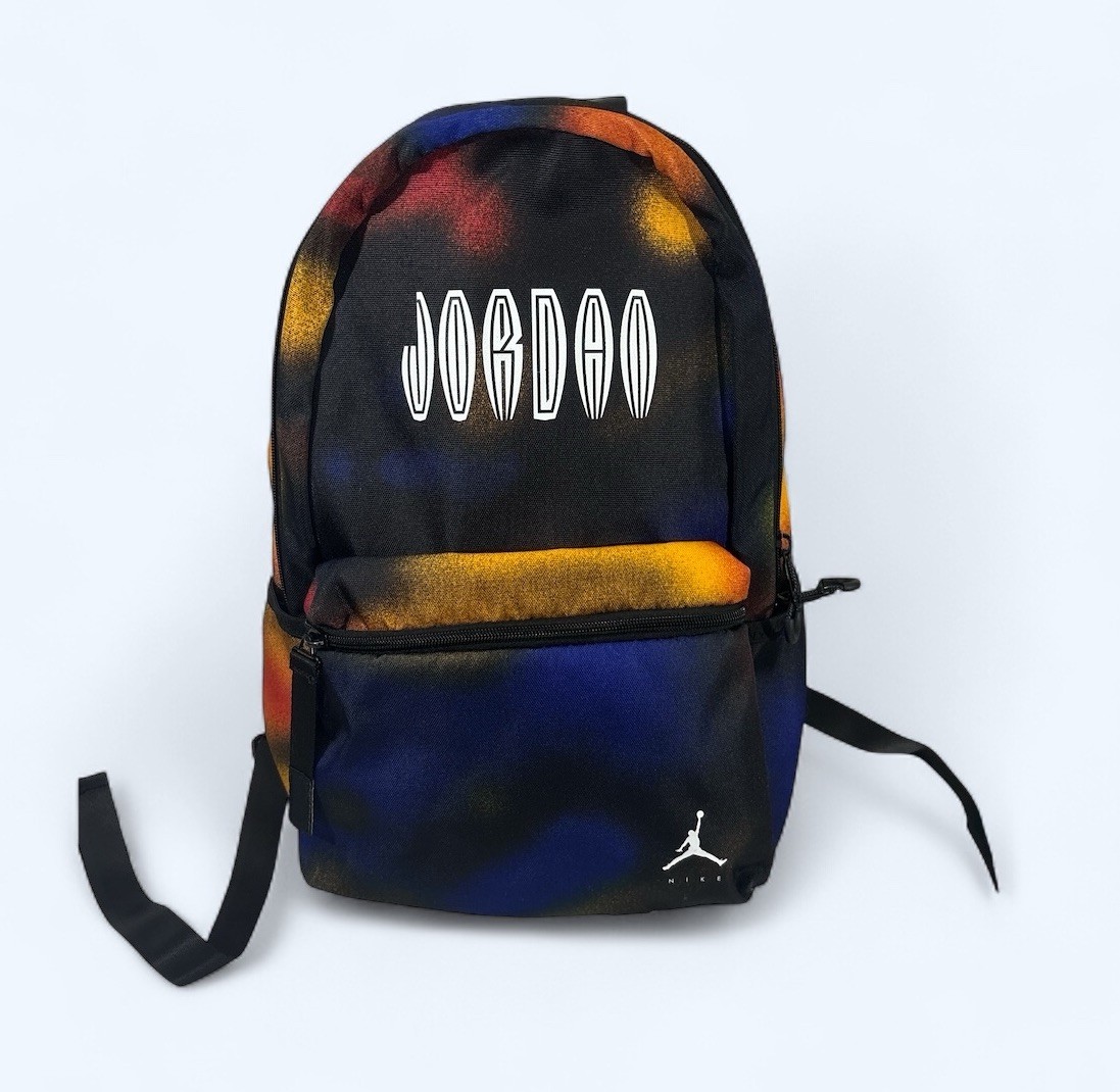 Nike Jordan MVP Backpack Multi Color 9A0689 B48 Fit 13’ Laptop