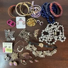 Mix Lot Vintage to Modern Jewelry Wearable Signed and Unsigned Costume Variety