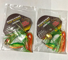 Booyah Top Secret Pro Tuned Spinnerbait Bass Lures Spring Reaction Bait 3/16 New