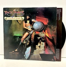 RICK JAMES - Throwin’ Down | 1982 First Pressing VG++ Vinyl, LP Record Funk
