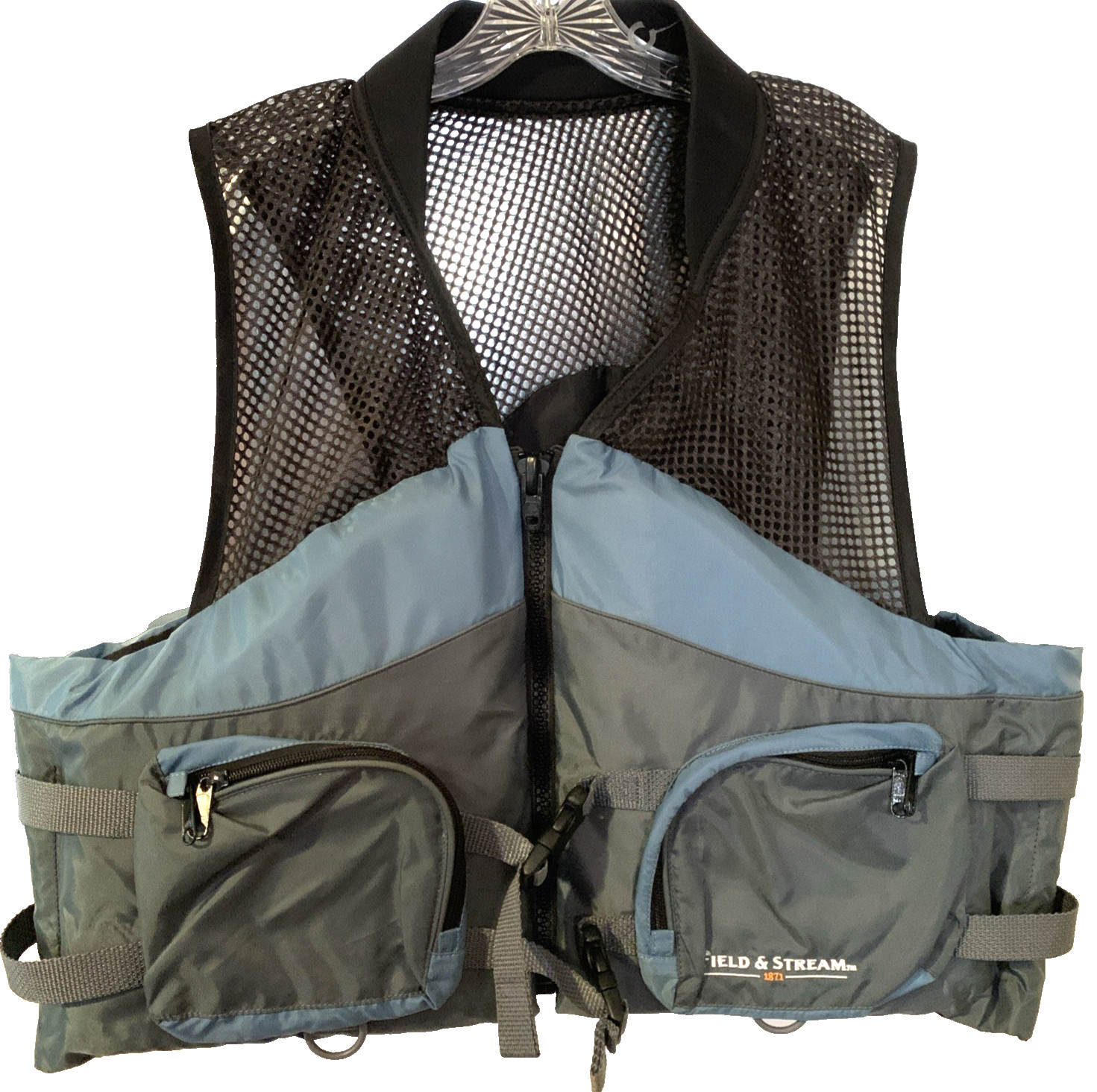 Ing Vest Blue/gray Flotation Type Iii Pfd 90lb+ Xl