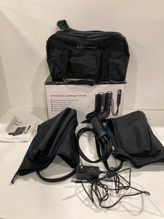air compression leg massager with heat