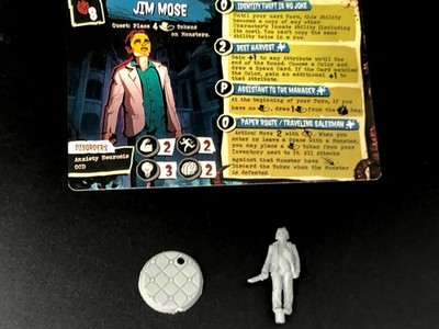 Titan Forge - Lobotomy II Manhunt - Jim Mose - Promo Character Figure & Card