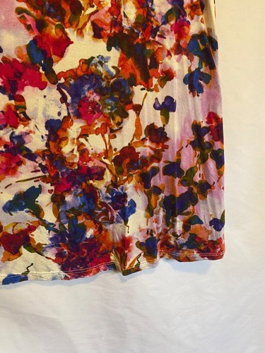Loveappella Tank Tunic Long Women Sz S Pinks,Blues,Peaches Sleeveless Scoop Neck - Picture 6 of 18