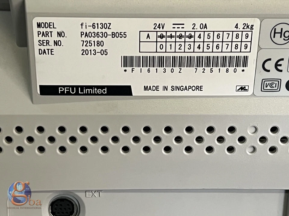 Fujitsu fi-6130z Duplex Sheet-Fed Document Scanner - Image 4 of 4