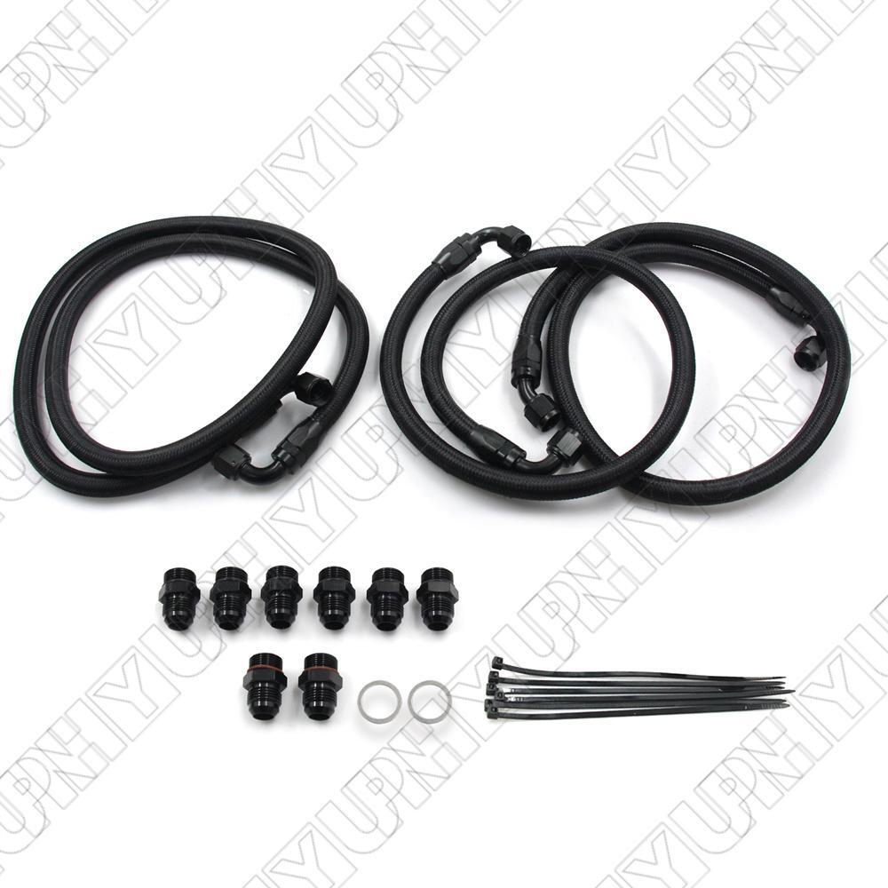 Transmission Cooler Lines Kit For GM 6 6L LLY LBZ LMM Duramax Diesel