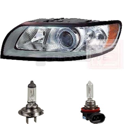 Left Headlight For Volvo V50 MW 1.8 2.0 D 545 T5 AWD S40 II 544 2.4