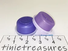 Tupperware Smidget (1oz) Set Of 2 Purple New Tinietreasures