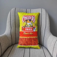 Chester's Fries Chips Pillow,Ornament Toys,Novelty pillow,Food shaped pillow